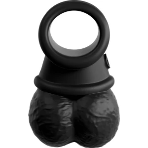 KING COCK - LES BIJOUX DE LA COURONNE BOULES PÃTILLANTES EN SILICONE